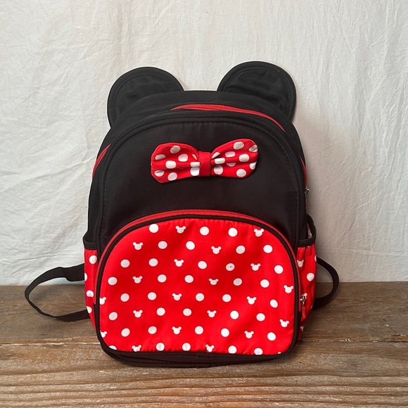 Other - Polka Dot Kids Backpack with Ears